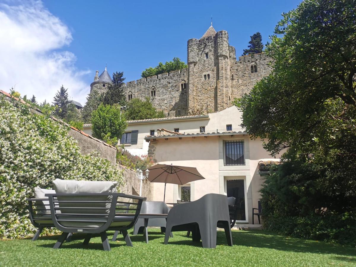 Le Cellier De Beaulieu, Au Pied De La Cite, Maison De Vacances Avec Climatisation Et Jacuzzi Каркассонн Екстер'єр фото